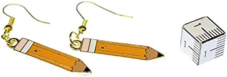Miniblings Echte kleurpotloden Pen Upcycling Oorbellen Individueel