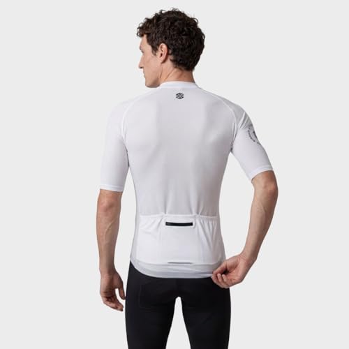 SIROKO - Maillot Vélo Été M3 NRC White - L - Blanc – vue 3