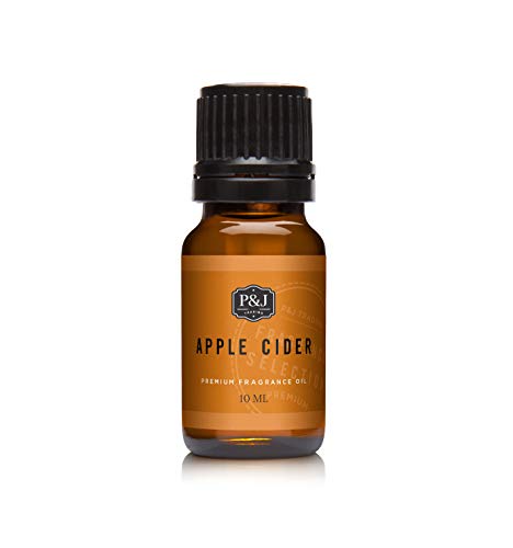 P&J Trading Fragrance Oil | Apple Cider Oil 10ml - Candle Scents for Candle Making, Freshie Scents, Soap Making Supplies, Diffuser Oil Scents