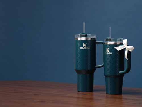 Image of STANLEY Quencher H2.0 Tumbler with Handle and Straw 30 oz | Flowstate 3-Position Lid | Cup Holder Compatible for Travel | Insulated Stainless Steel Cup | BPA-Free | Ponderosa Star