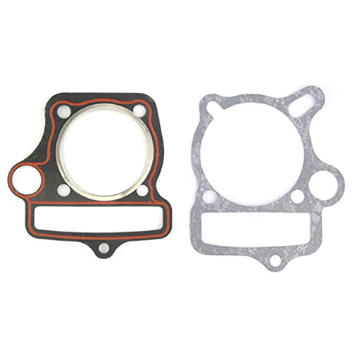 Peças de Motor, Peças de Motor de 125cc 54mm Conjunto de Pistão Anéis Juntas Apto para LiFan ATV Go