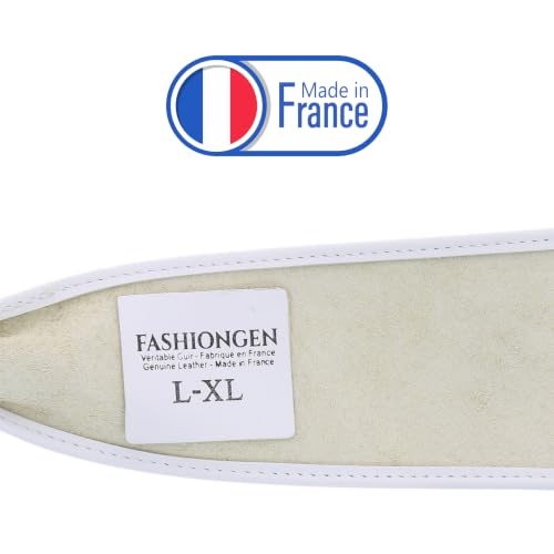 Image of FASHIONGEN - Woman Italian leather Obi belt, CASSIANE