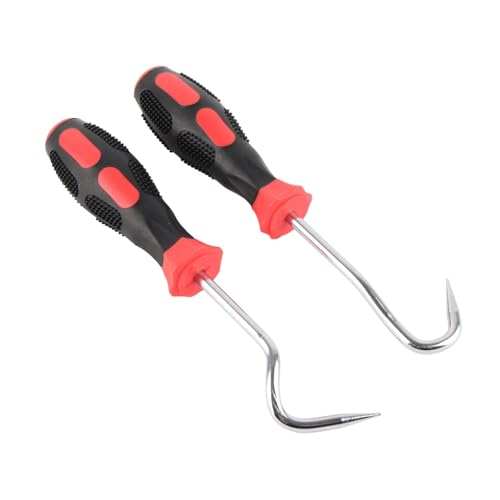 Alomejor Hose Removal Hook Heavy Duty Steel Tool for Radiator Heater and Transmission Line Automotive Maintenance