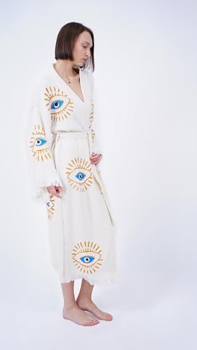 Unisex Boho Beachwear Kimono4