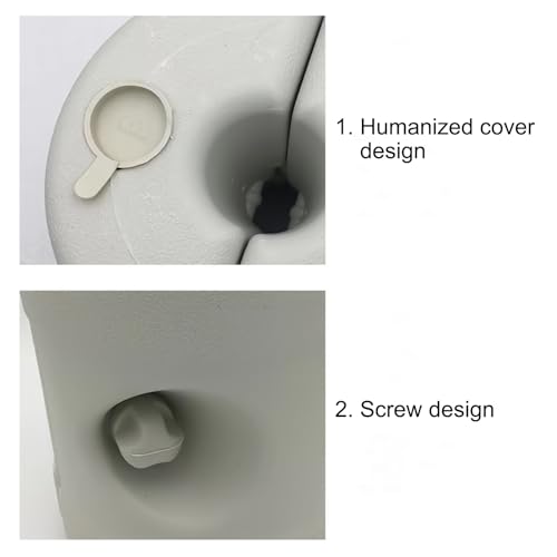 Support paratonnerre ventilé et lestable pour le vent - 8