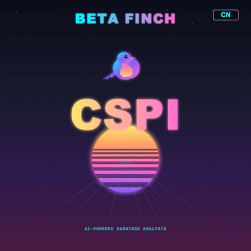 Beta Finch - CSP Inc - CSPI - CN cover art