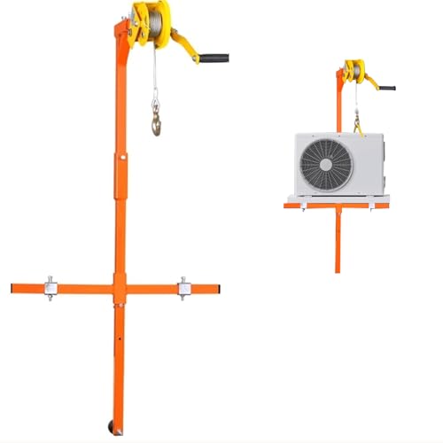 Support de treuil autobloquant robuste pour climatiseur extérieur et levage de charge - 2