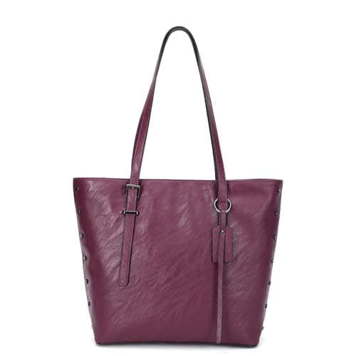 Image of KL928 Handbag for Women Tote Bag PU Leather Large Shoulder Bag Top Handle Satchel Purses 2Pcs Set