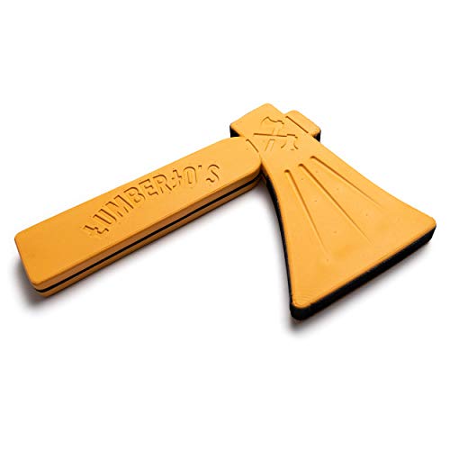 JumpOff Jo - Lumber Jo's Toy Foam Axe Throwing Game – Indoor & Outdoor Fun for Family, Safe Backyard and Camping Games for Kids & Adults, Includes Bullseye Log Target, 2 Axes & Carry Bag - Thumbnail 6