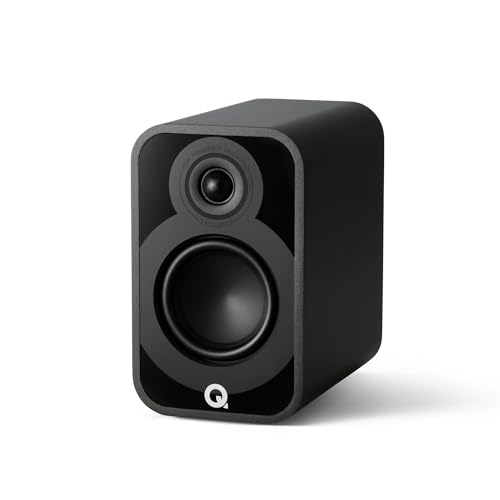 Q Acoustics 5010 Compact Bookshelf Speakers Pair Satin Black -