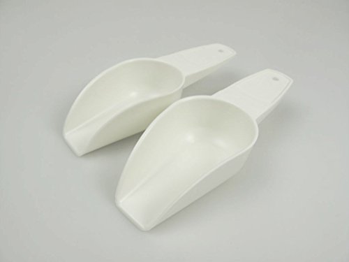 Tupperware Baking Flour Scoop (2) White Flour Sugar Kitchen Utensil Baking P 20914