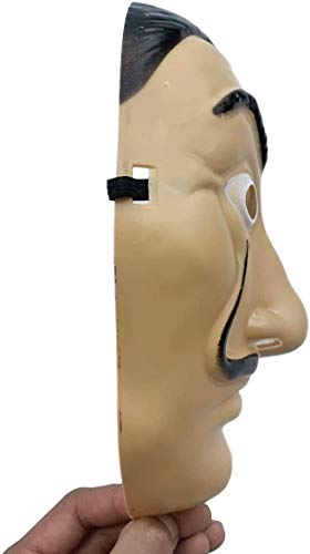 Amarone 23A3 Money Robbery Mask Salvador Dali Maskcosplay Halloween Mask Realistic Movie Prop Face Mask… 2Pack thumb #1