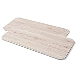 山善(YAMAZEN) 2枚セット スチールラック 対応 棚板 幅90 奥行45 EJRW9045(2)WWWH ホワイト/ホワイトW木目調