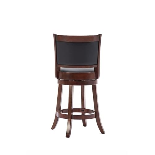 Jbdda Boraam Augusta 29In Swivel Wood Bar Stool Cappuccino Finish #TOP1
