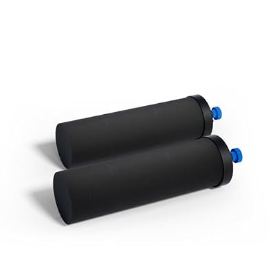 Purewell Enhanced Black Water Filter with Activated Carbon – Compatible with Berkey Gravity Water Filtration System (2 Pack)