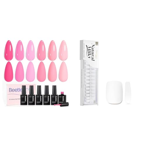 Beetles Red Gel Nail Polish, 15ml Full Size Classic Glossy