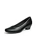 DREAM PAIRS Scarpe da Donna con Tacco Basso, Chiuse e Comode Slip-On, Scarpe Donna Eleganti per Ufficio, Lavoro, Sposa, Casual,Size 38,Nero,SDPU26009W