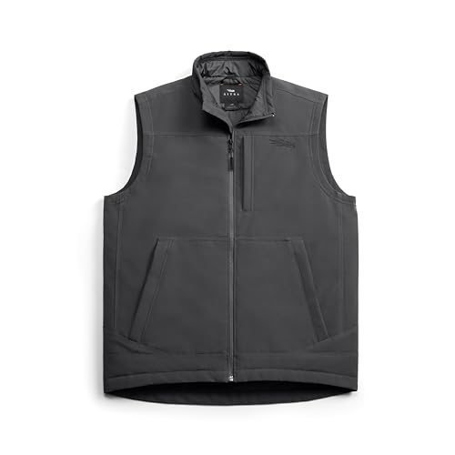 SITKA Grindstone Work Vest Heavy-Duty Insulated Workwear Vest for Men Iron Grey Extra Large