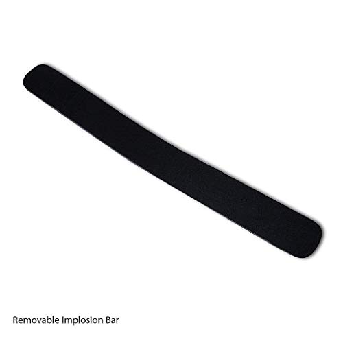 Level Six Ace Rubber Rand Whitewater Kayak Spray Skirt-Black-XLDeck-S/Tunnel