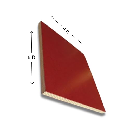 Image of Plyneer Shuttering Ply MR Plywood - Durable, Water-Resistant Plywood for Concrete Molding and Formwork (30 Kg)-8ft x 4ft(12mm)