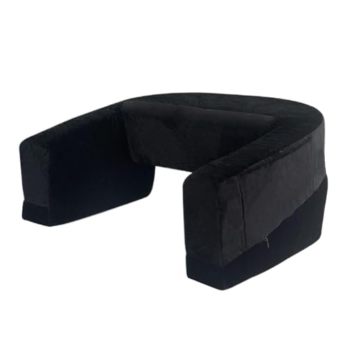 Lap Desk Pillow - Almohada de lectura con bolsillo lateral, cojín ergonómico, para adultos, trabajo, estudio, juegos en la cama, sofá, dormitorio, salón, dormitorio, coche, ligero y portátil
