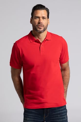 JP 1880 Poloshirt, Piqué Homme, Salsa, 7XL – vue 2