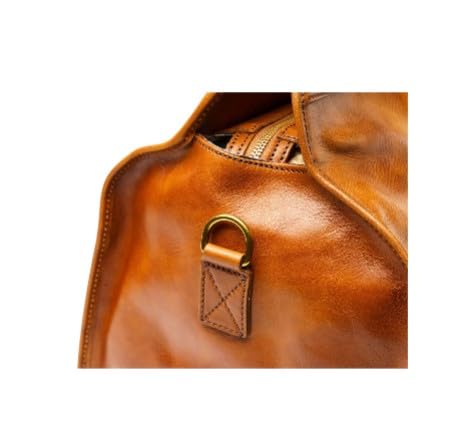 Fourre-tout en cuir véritable TOSCANA idéal pour vos week-ends