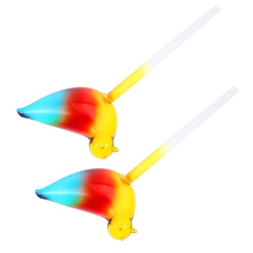 OFFSCH 2 Globi di Irrigazione Piante da Dispositivo Autoirrigante A Forma di Irrigatore per Fioriere Senza Sforzo Bulbo per Annaffiature Lente Lampadina per Piante per Diversi Giorni