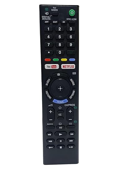 Image of Compatible with Sony Bravia TV Remote Control RM-L1370 Model Fit for Smart LCD LED UHD OLED QLED 4K Android Televison Non Voice Command with Streaming Apps Replacement Remotes All Sony TV's