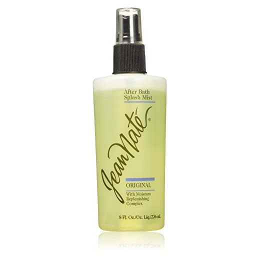 After Bath Splash by Jean Nate, Original Bath Body Mist Infused with Vitamin E and Aloe Vera, Softens & Smoothes Skin, Citrus Scent, 8 Fl Oz