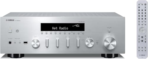 Yamaha R-N600A Ampli-tuner Hi-Fi réseau, Wi-Fi, AirPlay 2, Bluetooth, convertisseur N/A SABRE, TUNER DAB/DAB+, MusicCast avec de nombreux services de...