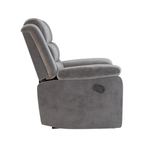 Image of Amey Kiara Recliner Sofa 1 Seater 1R Manual Grey