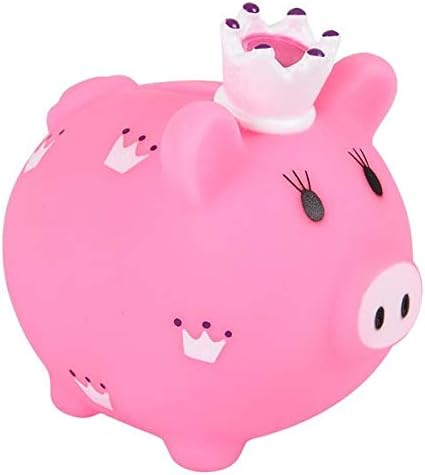 Rhode Island Novelty 3.5 Inch Little Princess Piggy Bank, One per Order