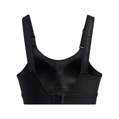 Under Armour Womens Infinity High Impact Sports Bra, (002) Black / / Black, X-Large D-DD2