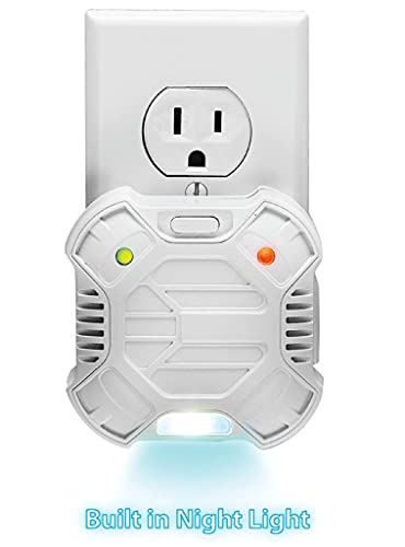 Riddex X Plus Insect Repellent - Plug in, Mouse Deterrent - Pest Reject for Defense Against Rats, Mice, Roaches, Bugs and Insects - Control Pests with No Toxins