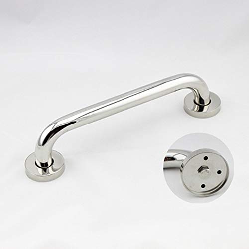 Barre d'appui en acier inoxydable durable pour salle de bain design et sûre