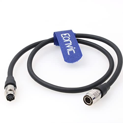 Câble Hirose 6 broches mâle femelle blindage renforcé I/O pour caméra CCD CMOS industrielle 3m