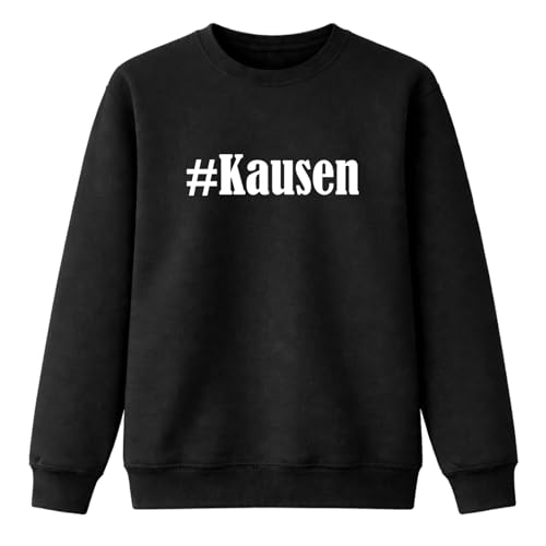Sweat-shirt Hashtag Kausen bleu idéal pour vos sorties décontractées en famille