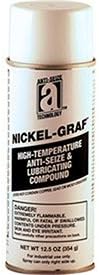 NICKEL-GRAF Nickel & Graphite Based Anti-Seize 2600F, 16oz. Aerosol 12/Case - Lot of 12