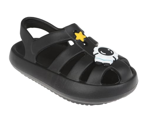 Foamwalk Toddler Boy's EVA Comfy Cute Shark Sandals and Fisherman Sandals - Slides for Boys