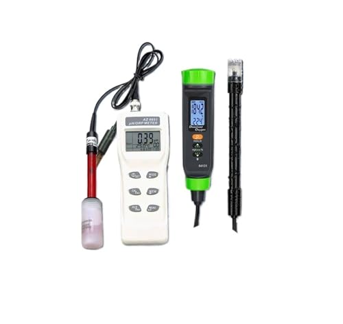 Bolisila pH Meter AZ8651 Redox Potential Meter pH Meter Handheld ORP Tester Multifunctional Water Quality Testing(AZ8651pH/ORP+AZ84131)