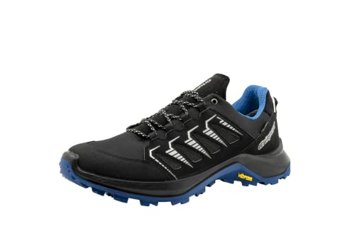  Grisport Cross Evolution - Scarpe da trekking unisex, Black Acqua Uomo, 46 EU