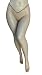 EVERYTHING CROPOVER V-Cut Skintone Glitter Fishnet Stockings | VCut Carnival Tights for Black and Brown Skin Women | Little Color One Size (Medium Hole)