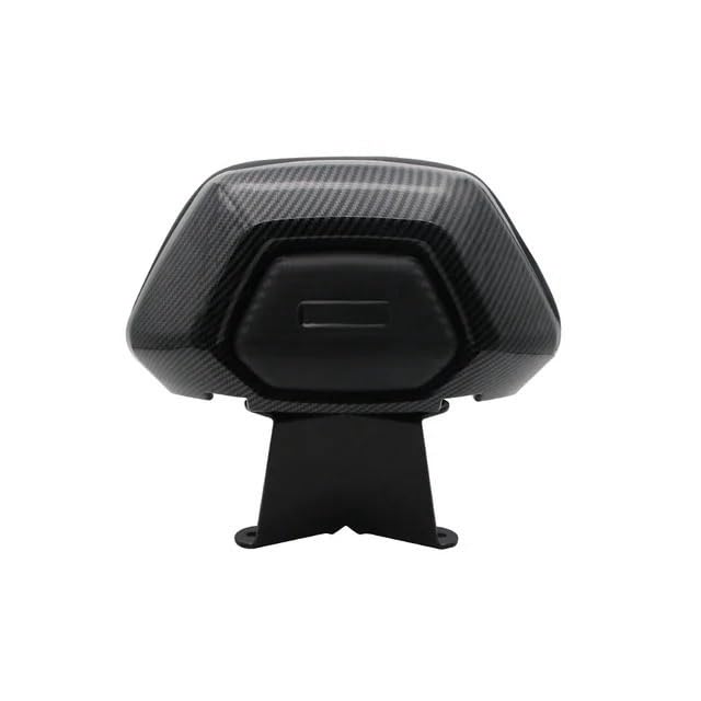 Coussin dossier de siège arrière moto PCX150 PCX160 en fibre carbone
