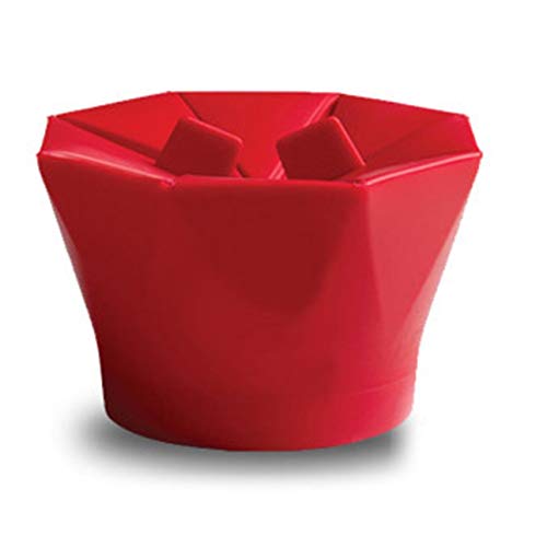 Miya Microondas de silicona Máquina para hacer palomitas Popcorn Popper Hecho en casa Delicioso tazón de palomitas de maíz Herramientas para hornear Utensilios de cocina Cubo DIY