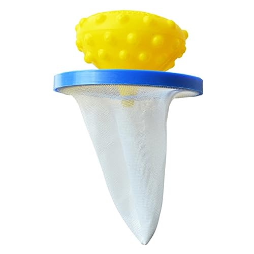 Homoyoyo 1 Pieza Limpieza de bolas de lavandería color pequeño recogedor de pelo de lavadora neto redes filtro de pelusas de lavadora bolsa de limpieza de ropa páginas Color Aleatorio