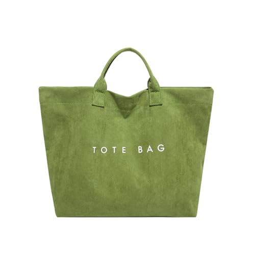 Bolso tote de gamuza para mujer grande
