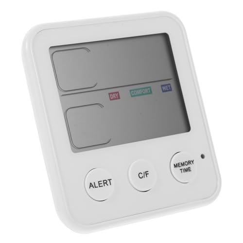 Thermometer Temperature Monitor Digital Temperature Sensor Hygrometer Indoor Room Hygrothermograph Temperature Humidity Monitor High Precision Abs Temperature and Humidity Meter