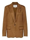 ONLY Onlina Life L/S Faux Suede Blazer TLR, Nuthatch, 36 Mujeres