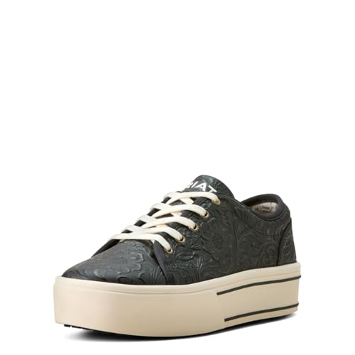 Ariat Women`s Skylar Black Floral Embossed Casual